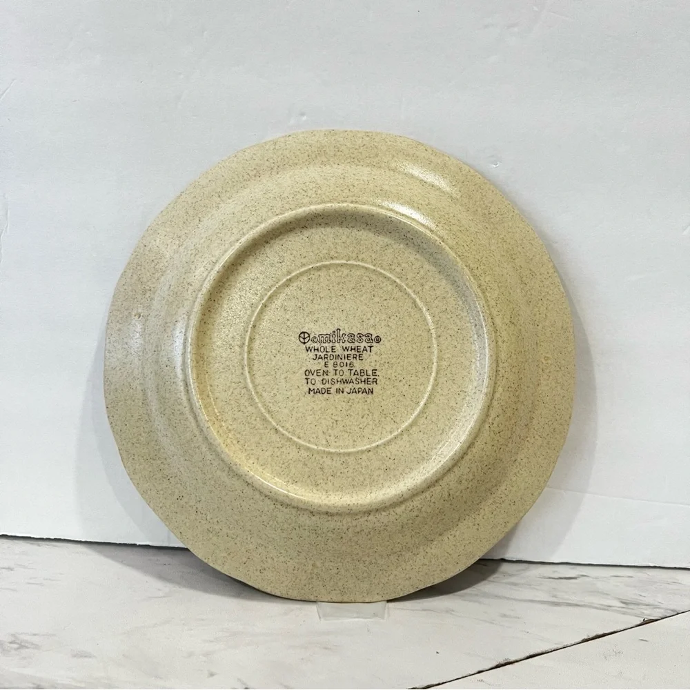 Mikasa Whole Wheat Jardiniere Salad Plate Size 8